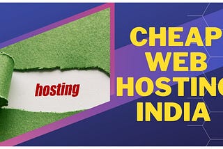 Cheap Web Hosting India