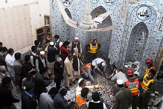 Dozens killed, over 30 injured in Peshawar mosque bombing