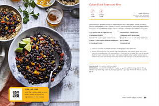 LVNGbook recipe for Cuban Black Beans and Rice