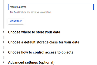 Mounting a Google Cloud Storage bucket into CentOS/Debian, even behind a proxy