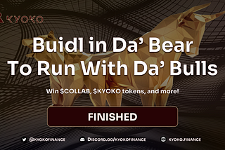 ‘Buidl in Da’ Bear To Run with Da’ Bulls’ Event Rewards Are Comin’ Soon!