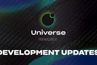 Monday April 4th Universe Marketplace Update