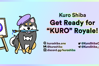 Kuro Shiba is Sponsoring the Upcoming Crypto Royale Tourney!