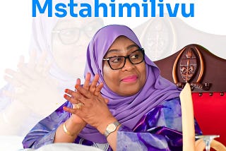 PRESIDENT OF UNITED REPUBLIC OF TANZANIA DR. SAMIA SULUHU HASSAN #KAZI IENDELEE.