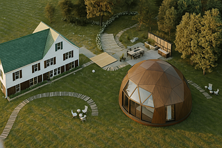 “ Dome Living, Digital Layers, and Decentralized Life — Through Mayan’s Eyes ” — An Exclusive…