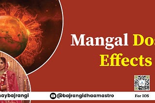 mangal dosha effects