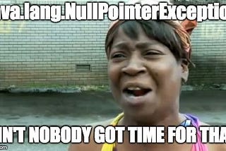Java’s Optional type and dealing with Null