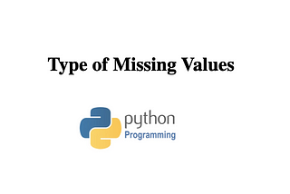 Types of Missing Values in Data