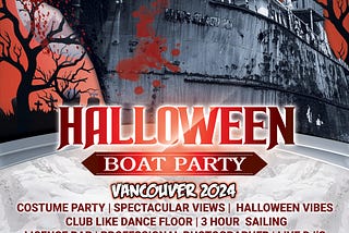 Halloween Havoc Boat Party Vancouver XII 2024 | Haunted Night on Waters