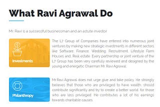 Ravi Agrawal Nagpur, Ravi Agrawal