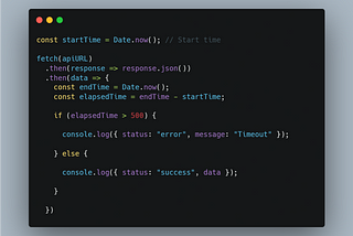 How to write TimedAPI in JavaScript