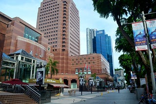 The Orchard Road at Singapore