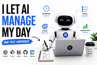 I Let AI Manage My Day and This Happened