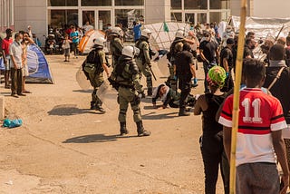 The Aftermath of the Moria Fire: Protests, Tear Gas and Limited Aid