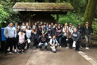 Foothill Students Excavate In Big Basin