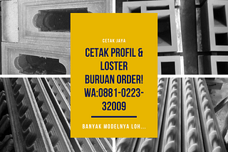 CETAK LIS PROFIL TERBAIK Wa 0881–0223–32009 Lis Profil Gypsum Wilayah Indramayu