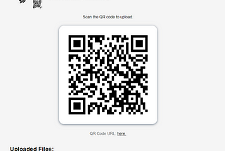 Seamless File Sharing Between Devices Using QR Codes: Introducing QR Transfer