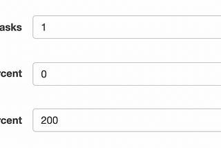 How to update AWS ECS service