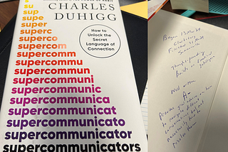 Supercommunicators by Charles Duhigg