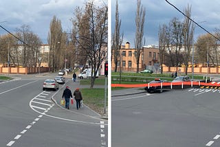 Безпечні переходи на бульварі Академіка Вернадського