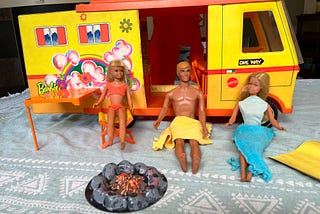 My Mother Disappeared My Barbies.