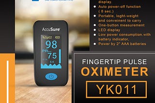 Accusure Pulse Oximeter YK011