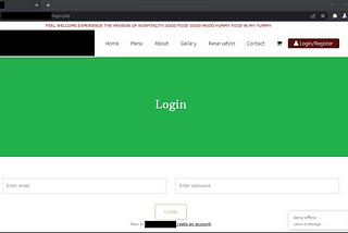 SQL login bypass using some payloads.