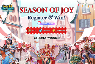 Genesis Universe: New Horizon — 🎉Season of Joy 🎁