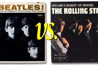 A 1960’s Comparison: The Beatles vs. The Rolling Stones