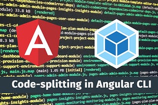 Angular code-splitting or how to share components between lazy modules