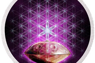 Handpan flower of life Art Print by Alexa Szlavics