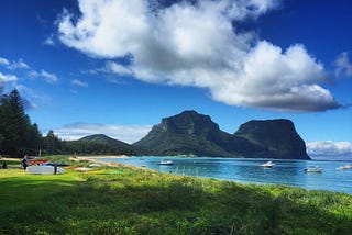 Unplugging on
Lord Howe Island