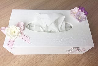 How to make a homemade tissue box