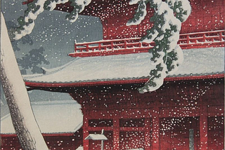 Shin-hanga or the Japanese Impressionism