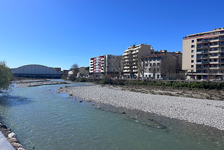 Bad weather in Nice: people are unhappy but rivers are happy