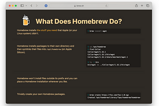 If you’re using Homebrew, here’s what you need to know…