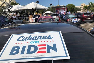 Fellow Cuban-Americans: Vote for Joe Biden Because He is Anti-Fascista, Anti-Racista, and…