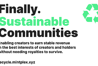 We can finally kill royalties as an NFT business model.