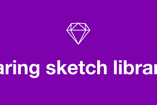 Sharing a Sketch library with your team