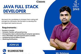 Java Full Stack Developer Training In Hyderabad | Ameerpet Technologies