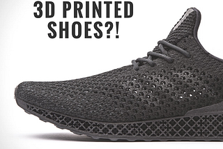 Adidas Strides into The Future with the 3D Runner