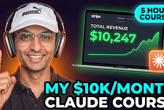 How I Make $10K Per Month With Claude
