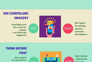 Social Media Do’s and Don’ts (Infographic)