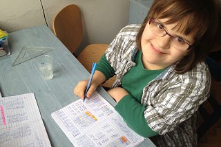 People with down syndrome have long been considered incapable of doing math.