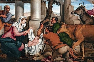Adoration of the Shepherds by Jacopo Del Bassano
