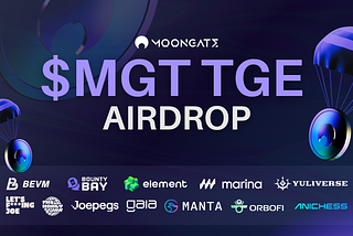 $MGT Token Giveaway Campaign: Join Now for Your Share of Moongate’s Community Airdrop!