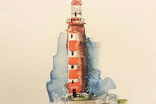 Every lighthouse knows that when the giant waves come, no one will help!