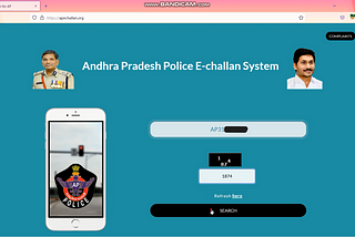 How I paid my Vehicle e-challans on the AP e-challan website for FREE 🆓😁