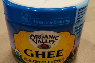 I’m new to the World of “GHEE”.