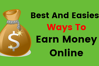 Fast Way to Make Money Online At Home
